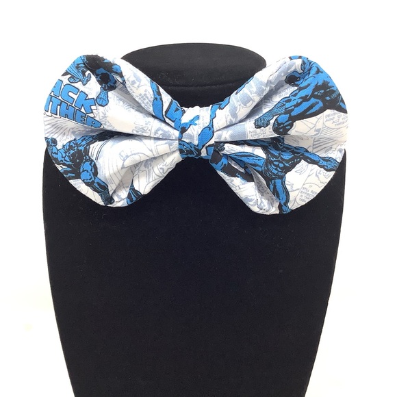 Black Panther Handcrafted Bow Tie - 02 - Comic Book Collection - Picture 2 of 7